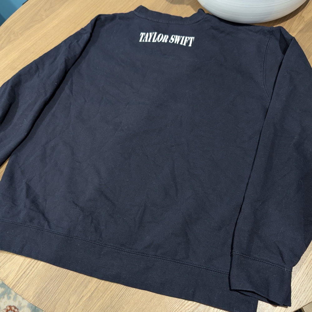 Taylor Swift Navy Blue Graphic Sweatshirt - Picture 8 of 8